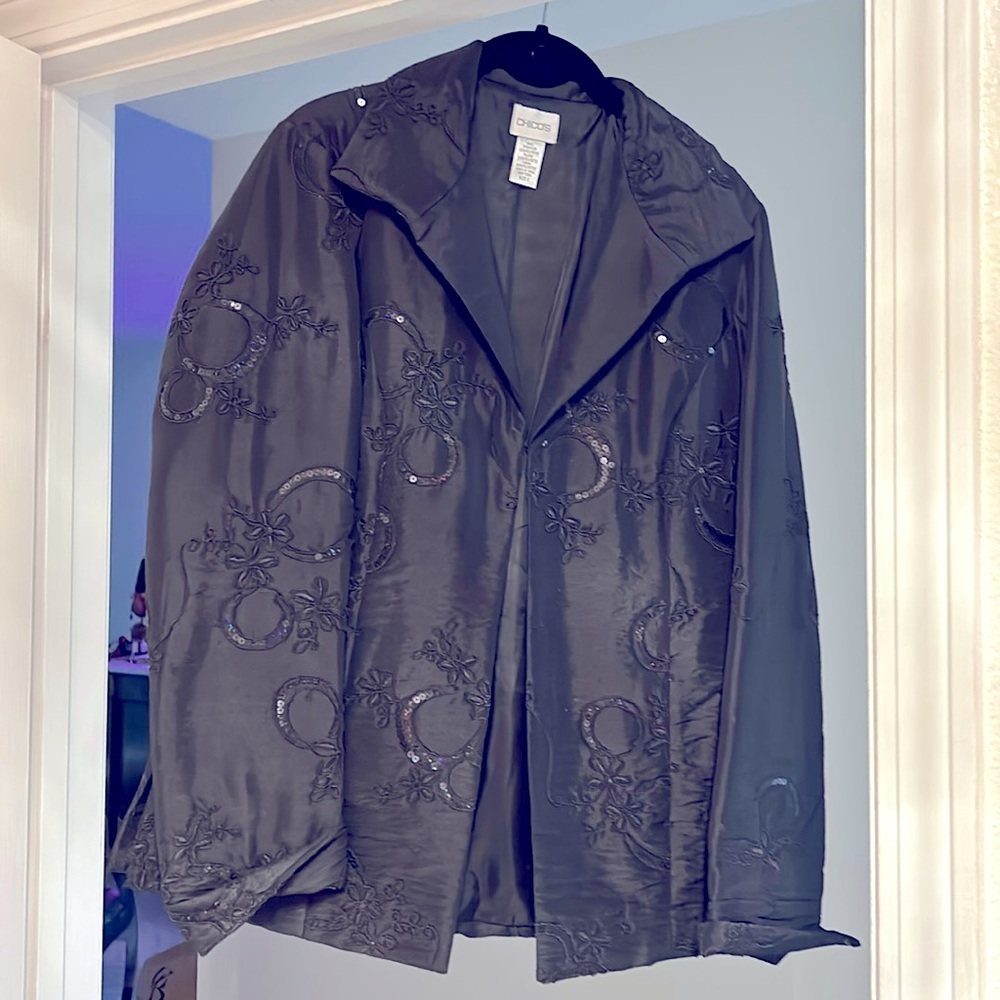 Stylish beaded coat